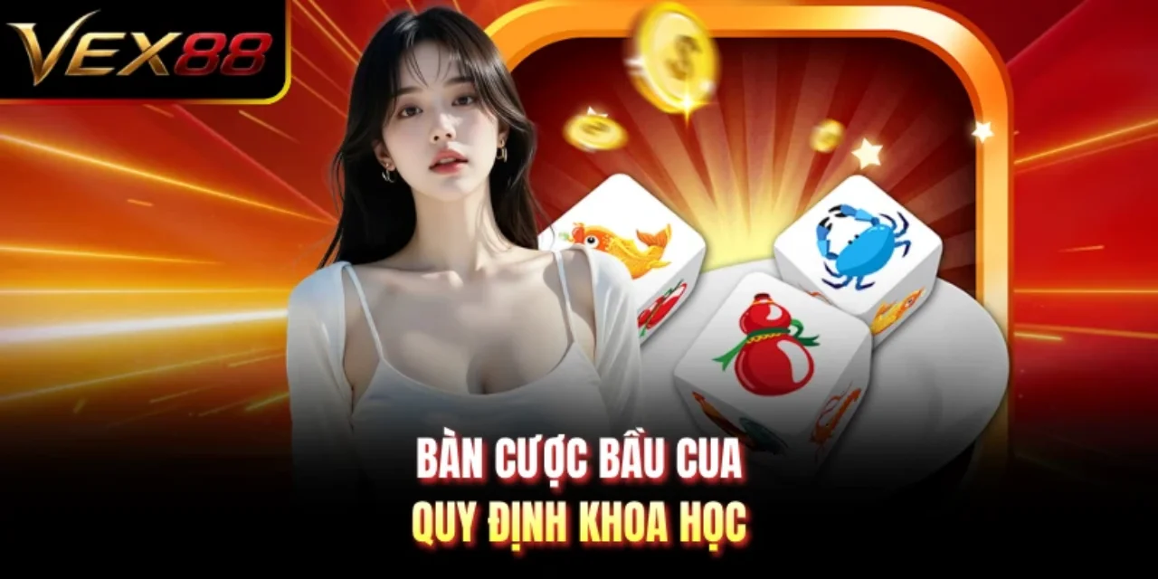 Bàn cược bầu cua quy định khoa học