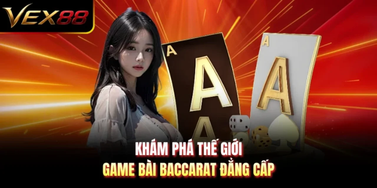 Khám phá thế giới game bài Baccarat đẳng cấp
