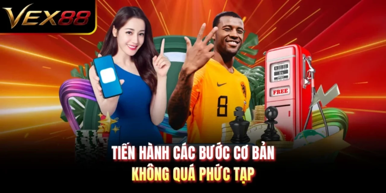 Tiến hành các bước cơ bản không quá phức tạp